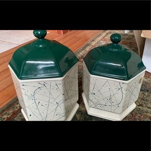 Ceramic food storage containers